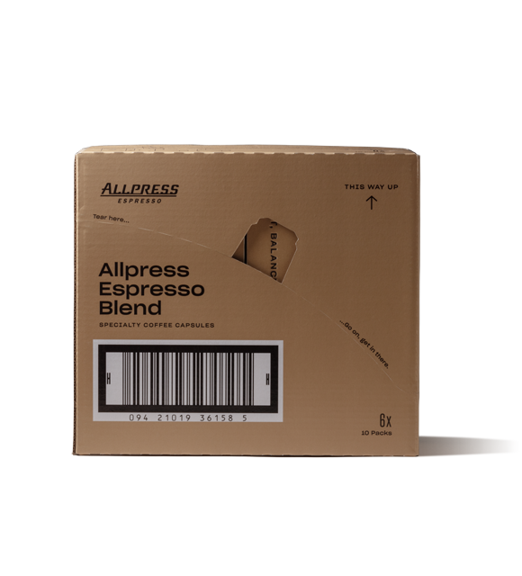 Allpress espresso blend coffee capsules