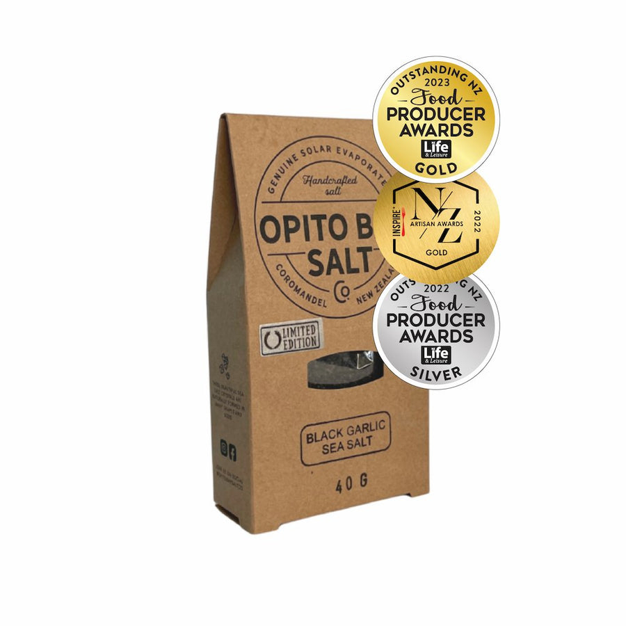 Opito Bay Black Garlic Sea Salt