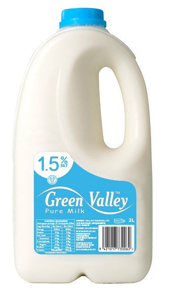 Green Valley Lite blue milk 2L