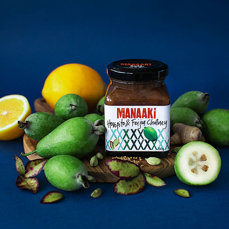 Manaaki Horopito & Feijoa Chutney