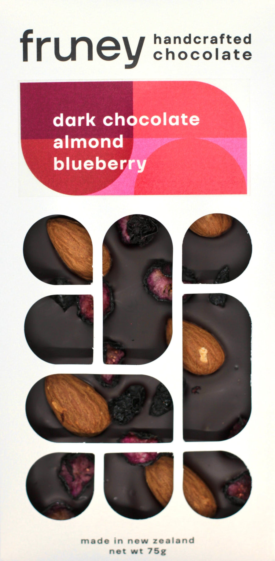 Fruney Dark chocolate almond blueberry