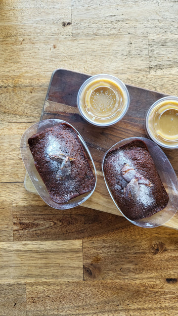 Sticky date pudding individual
