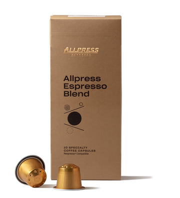 Allpress espresso blend coffee capsules