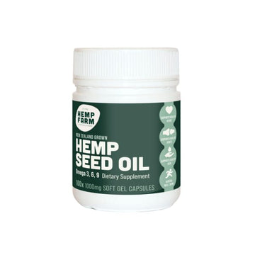 Hemp Seed Oil in Capsules (1000mg x100)